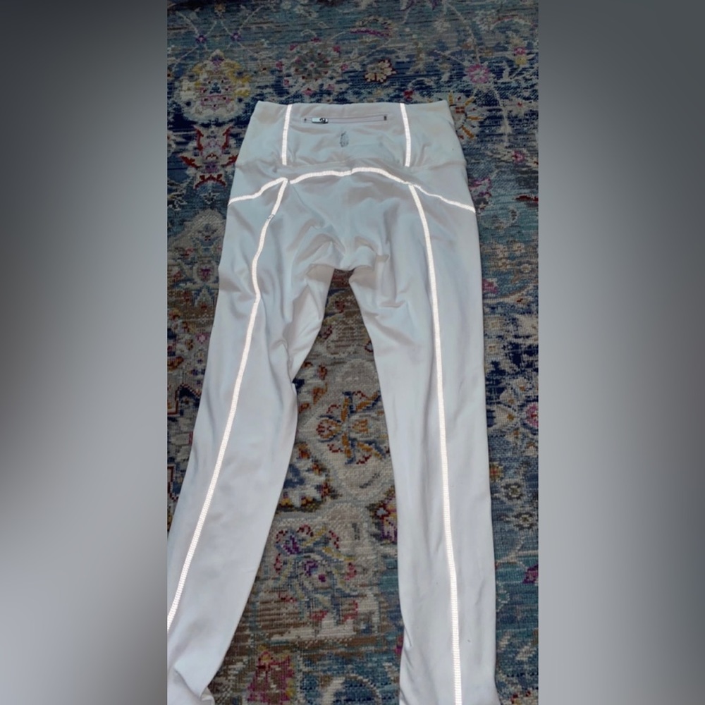 White Free People Movement Legging 7/8 High Rise